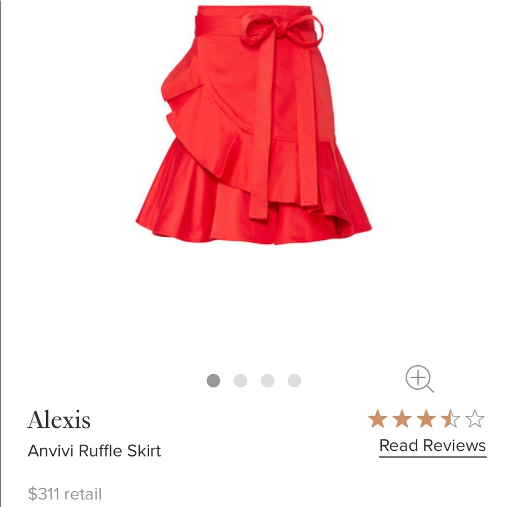 Alexis Anvivi Ruffle Skirt size M